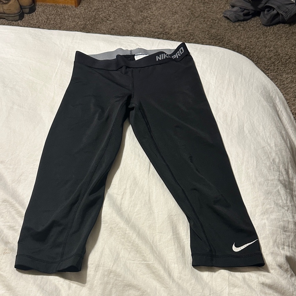 Nike Kids Pro Black Leggings